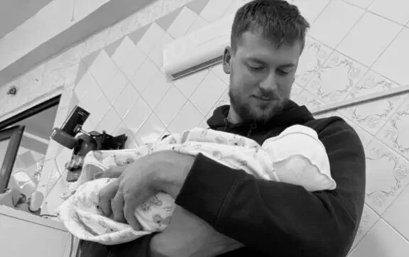 Михаил Романчук с дочкой