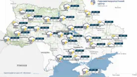 погода на київ та область 