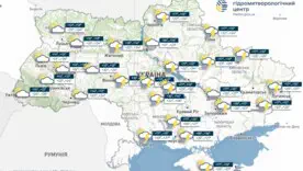 В ближайшие дни в Украине наступит потепление, во вторник везде ожидаются дожди, сообщает УкрГМЦ