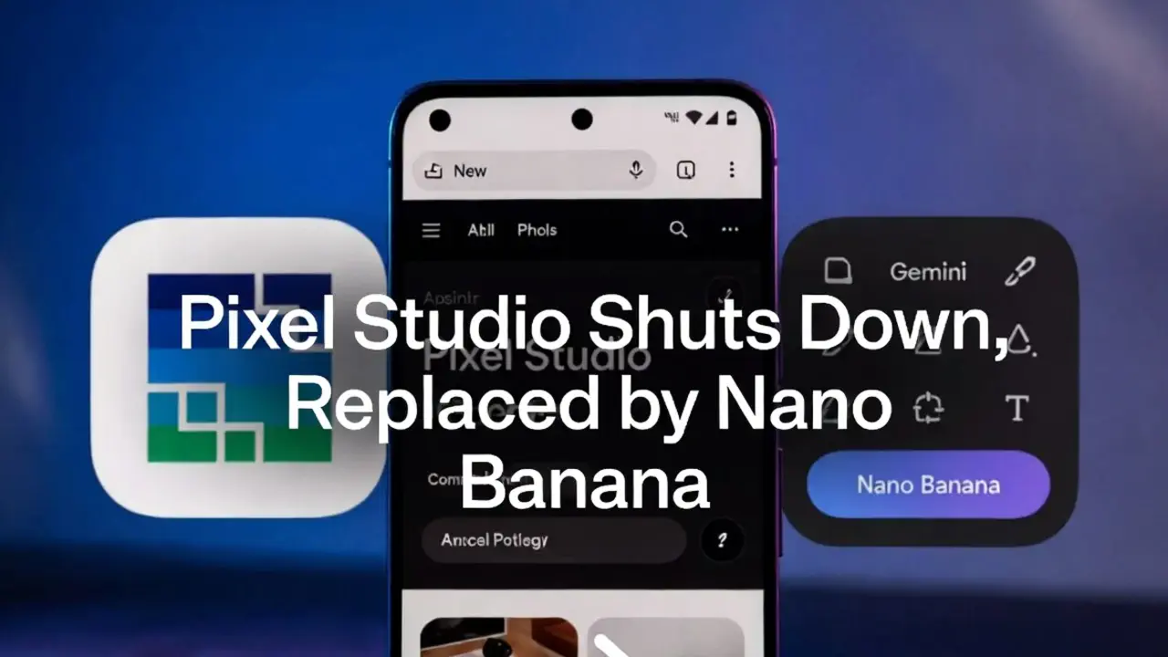 Конец эпохи Pixel Studio: Google переносит AI-творчество в Gemini