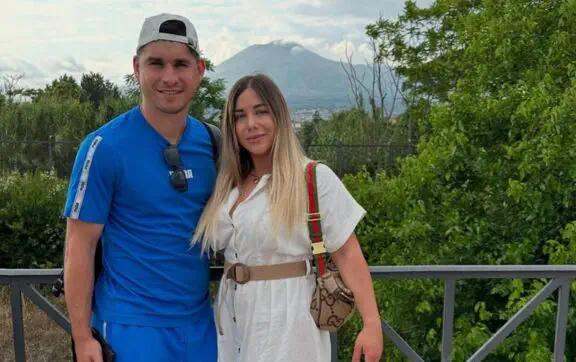 Руслан Маліновський з дружиною