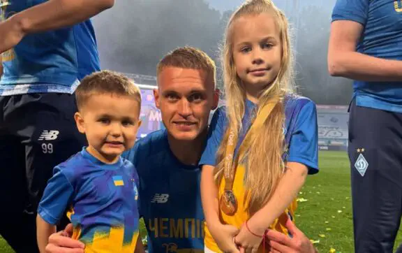 Віталій Буяльський з дітьми