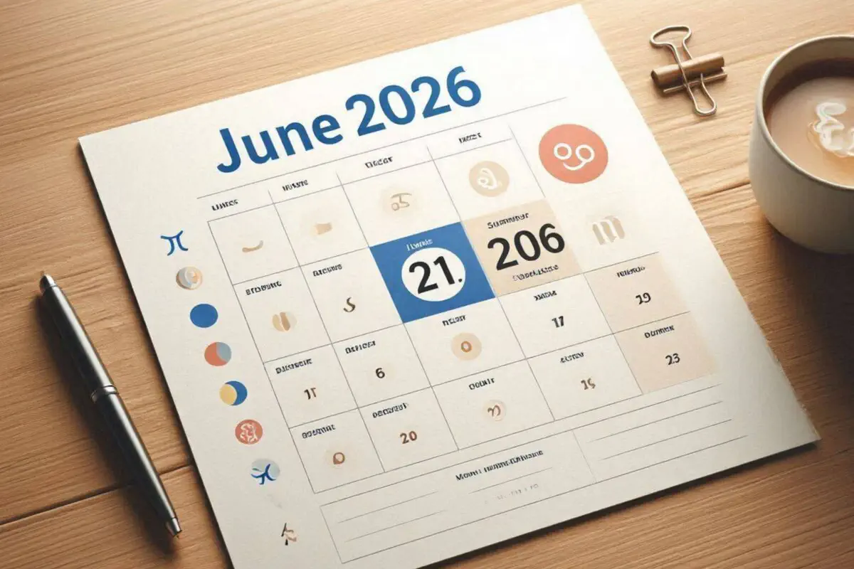 Астрологічний календар на 21 червня 2026 року: день літнього сонцестояння та потужних планетних енергій