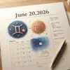 Астрологічний календар на 20 червня 2026 року: день літнього сонцестояння, гармонії та несподіваних змін