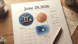 Астрологический календарь на 20 июня 2026 года: день летнего солнцестояния, гармонии и неожиданных перемен