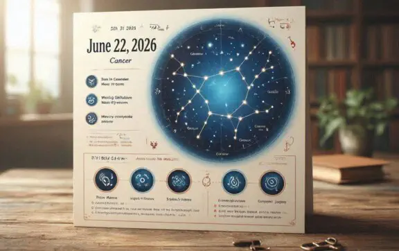 Астрологічний календар на 22 червня 2026 року: день ментальної ясності, фінансового фокусу та кар'єрного старту