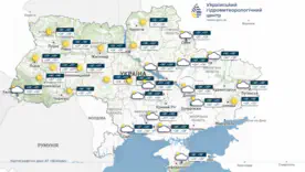 погода на київ та область 21 і 22 червня 2026 року 