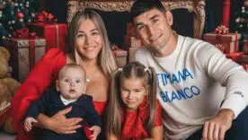 Руслан Маліновський з родиною