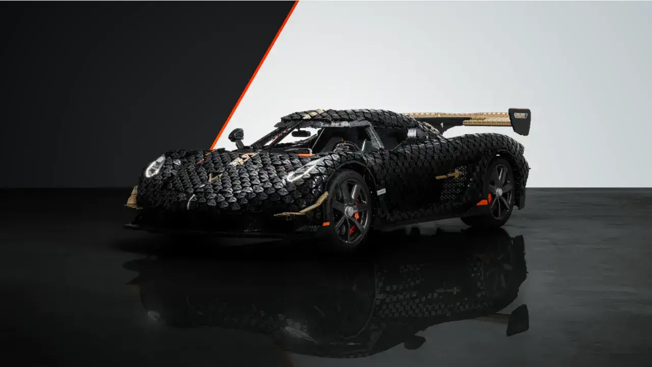 9400 часов работы: LEGO создала полноценный электромобиль из деталей Technic