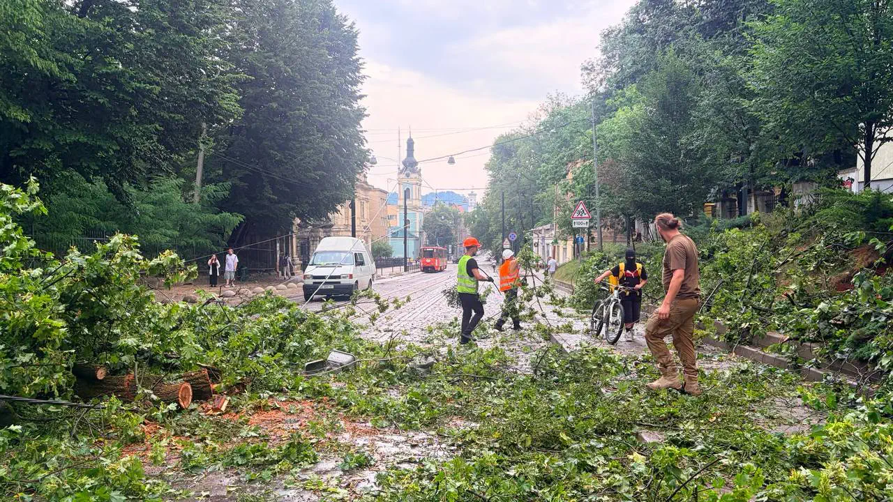 Погода во Львове сегодня: что известно о последствиях мощного ливня и шквалистого ветра (ВИДЕО)