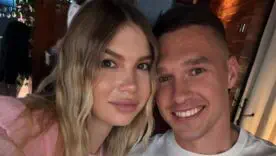 Олександр Тимчик з дружиною