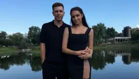 Олександр Піхальонок з дружиною