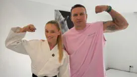 Дарья Белодед и Александр Усик