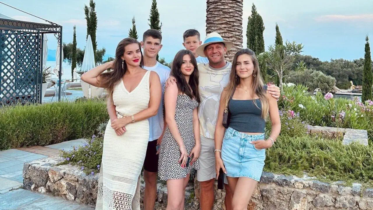 Андрій Воронін з родиною
