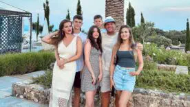 Андрій Воронін з родиною
