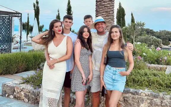 Андрій Воронін з родиною