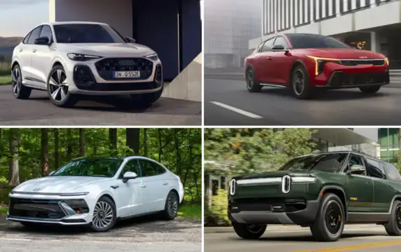 4 автомобілі 2026 року, які здобули нагороду з безпеки від IIHS