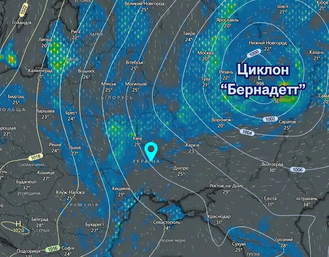 Прогноз погоди в Україні до 20 липня: коли чекати спеку та дощі