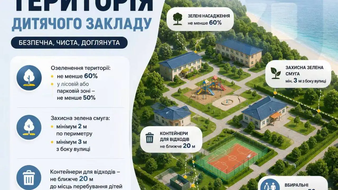 Зелений бар'єр і правильні метри: золотий стандарт ідеального дитячого табору
