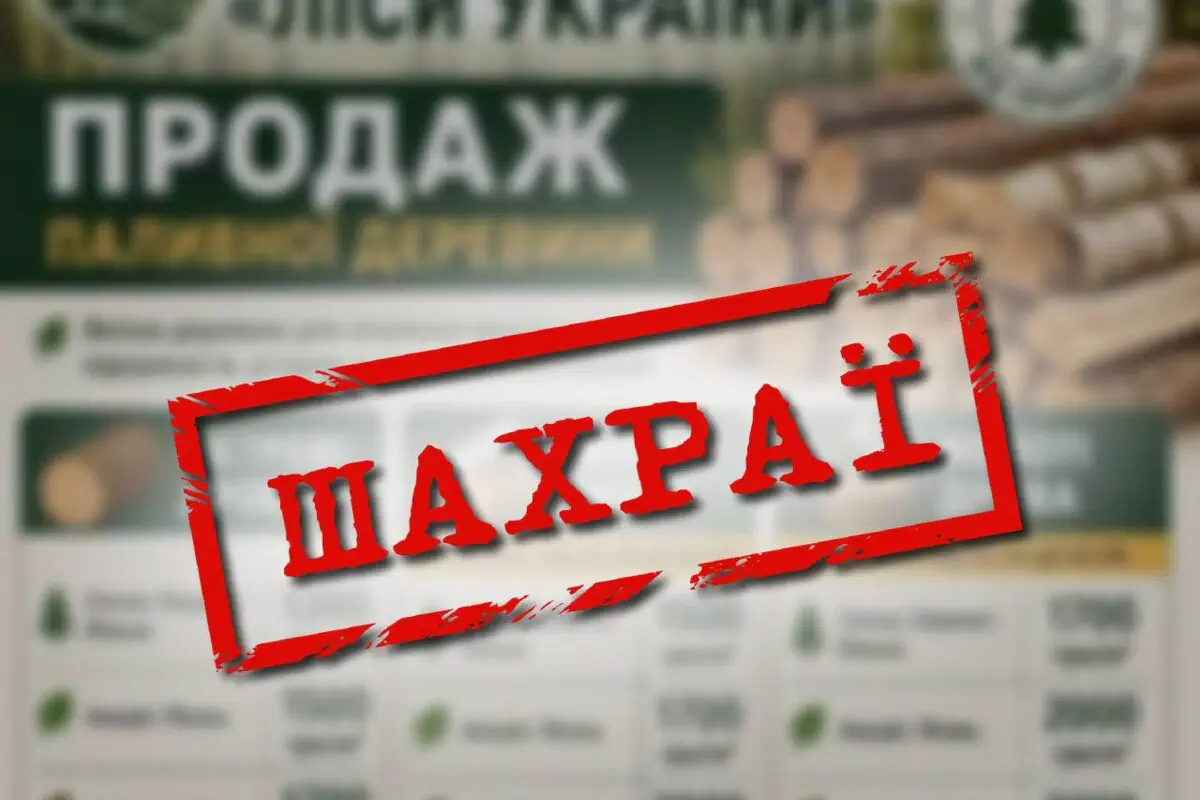 Ловушка на OLX и в соцсетях: как кибермошенники маскируются под ГП «Леса Украины»