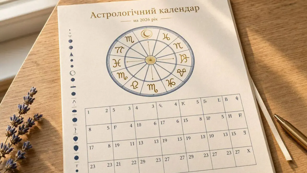 Астрологічний календар на 31 липня 2026 року: Місяць у Рибах, важливі аспекти та потужні планетарні впливи