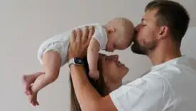 Марина Бех з чоловіком та донькою