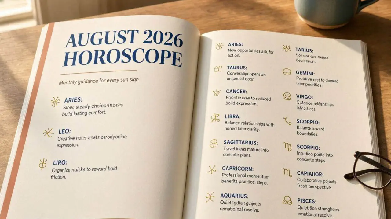Гороскоп на август 2026 года: неожиданные трудности откроют новые возможности и принесут перемены для Овна, Тельца и других знаков