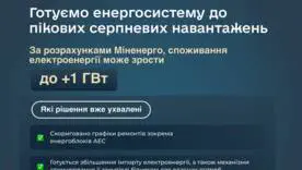 В Украине возможны графики ограничения света для промышленности из-за аномальной жары