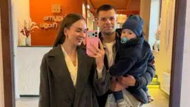 Николай Михайленко с семьёй