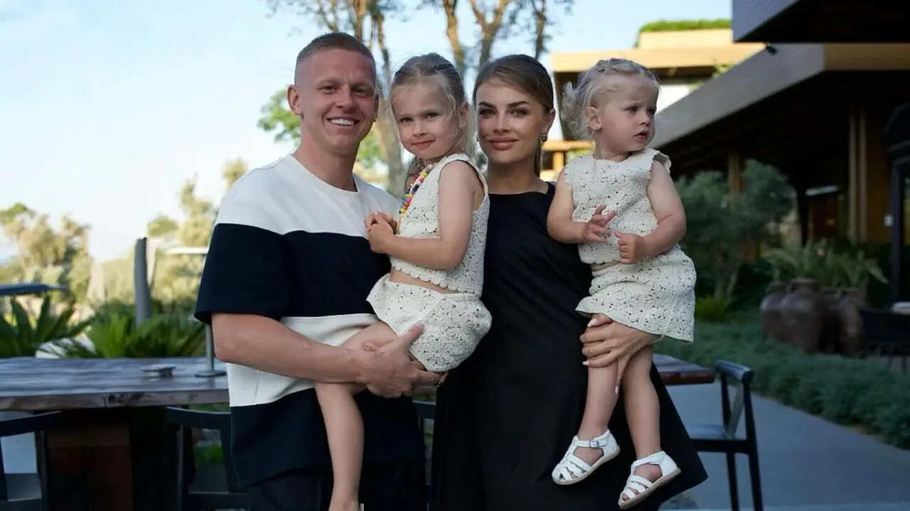 Олександр Зінченко з родиною