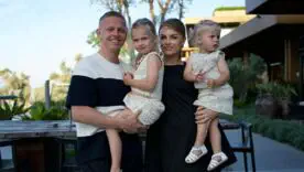 Олександр Зінченко з родиною