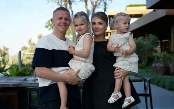 Олександр Зінченко з родиною
