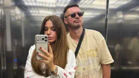 Артём Милевский с любимой