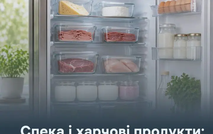 Як правильно зберігати продукти в спеку: основні правила безпеки