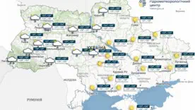 В Украине 7 августа днём 35–38, в западных и северных областях дожди, грозы, местами град и шквалы, сообщает УкрГМЦ