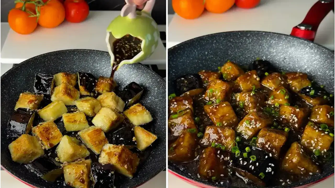 Вкуснее мяса: хитовый рецепт карамелизированных баклажанов