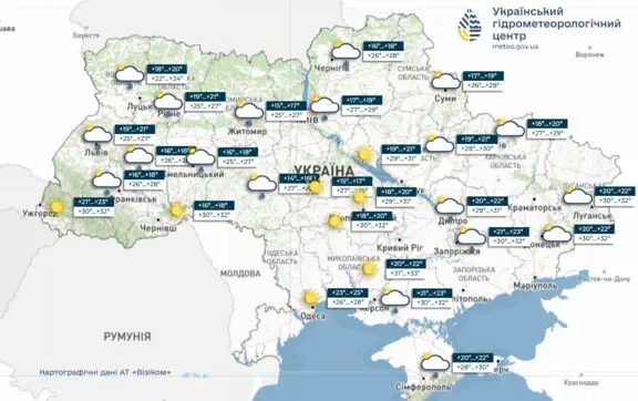 В Украине в ближайшие сутки осадков не ожидается, лишь местами возможны кратковременные дожди, сообщает УкрГМЦ