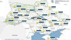 В ближайшие два дня дождей в Украине не будет, станет прохладнее, ночью 8–13°, сообщает УкрГМЦ