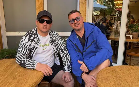 Артем Мілевський з Олександром Алієвим