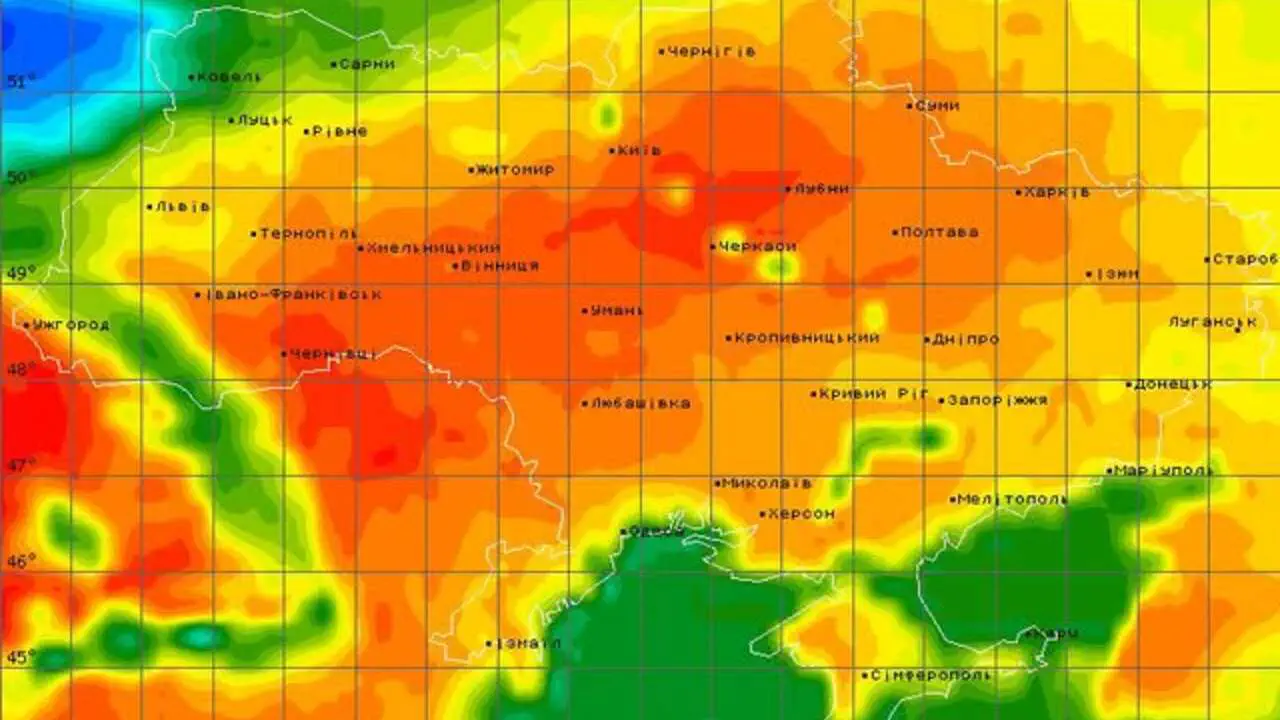 Украину накроет жара до +33°: прогноз погоды на 15–16 августа