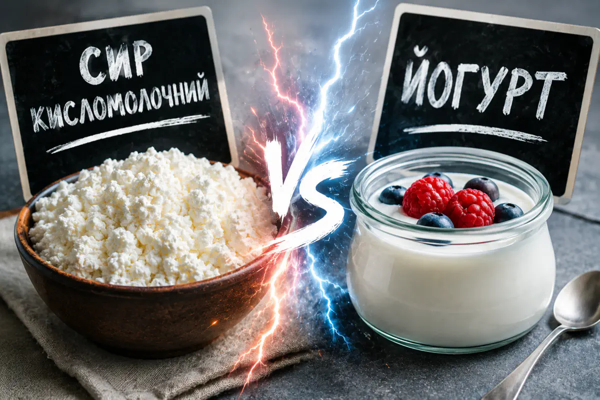 користь йогурту та сиру 
