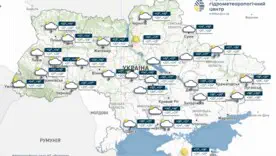 19–20 августа на территории Украины пройдут кратковременные дожди и грозы, сообщает УкрГМЦ