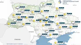 Погода в Украине 20–22 августа: дожди, грозы и сильная жара до 37°, сообщает УкрГМЦ