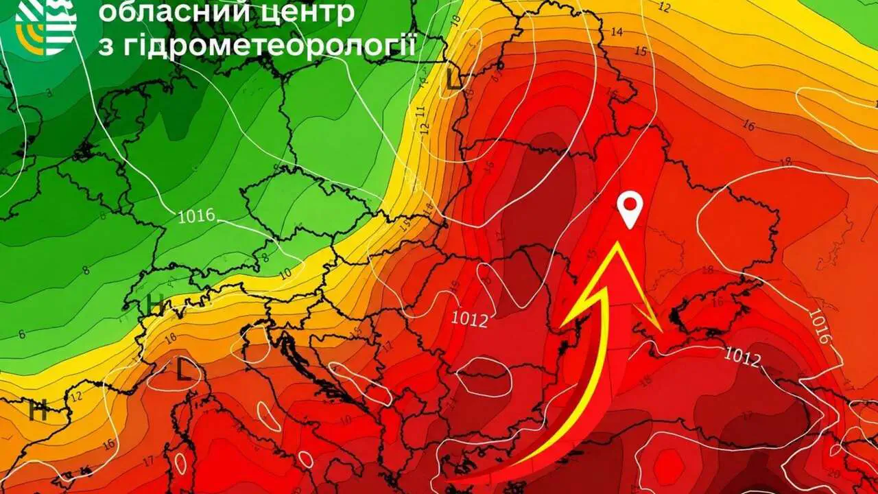 Африканська спека йде на Черкащину: прогноз погоди на 21-24 серпня