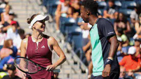 Свитолина и Монфис разгромили соперников и вышли в четвертьфинал микста US Open