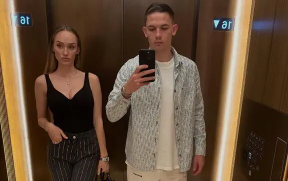 Данило Сікан з дружиною