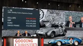 Рекорд у Пеббл-Біч: Shelby Cobra продано за 42,9 млн доларів