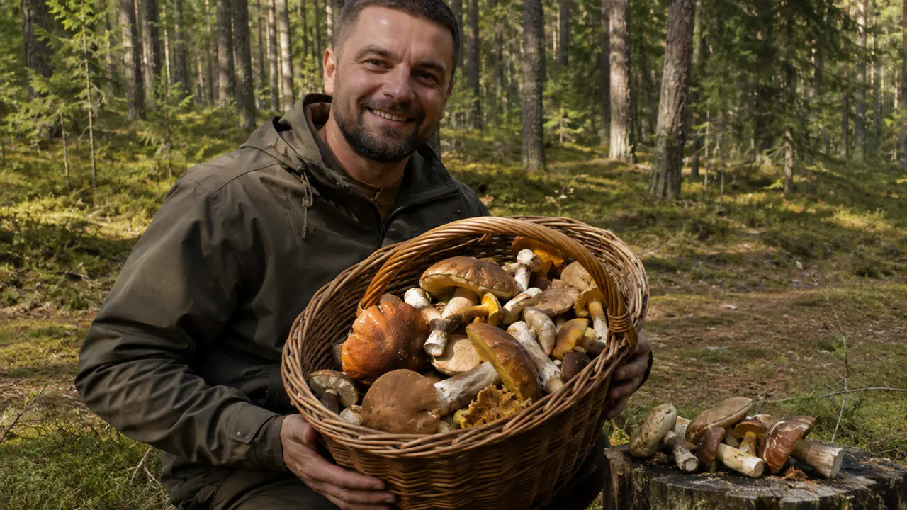 як знайти багато грибів у лісі 