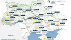 Прогноз погоди на 31 серпня в Києві та області 