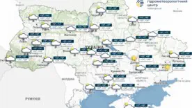 Невеликі дощі пройдуть де-не-де Україною найближчими днями, теплі дні чергуватимуться з прохолодними ночами, інформує УкрГМЦ